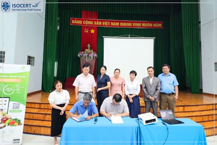 ISOCERT ký kết Chương trình hợp tác với Văn phòng Nông thôn mới tỉnh Gia Lai