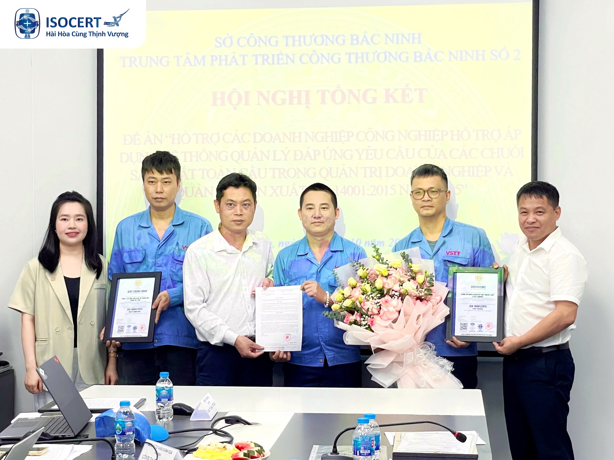 ISOCERT – Dấu ấn chuyển đổi xanh của doanh nghiệp Bắc Ninh qua chứng nhận ISO 14001:2015