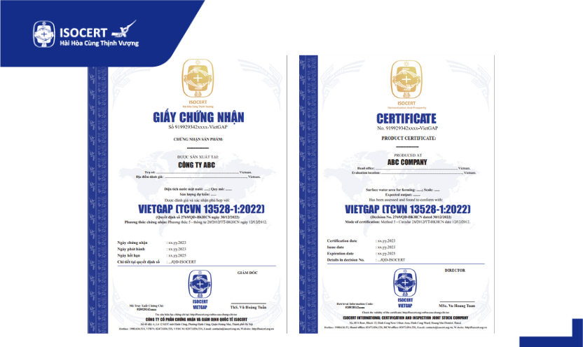 Chứng nhận VietGAP thủy sản  - Thực hành sản xuất nông nghiệp tốt