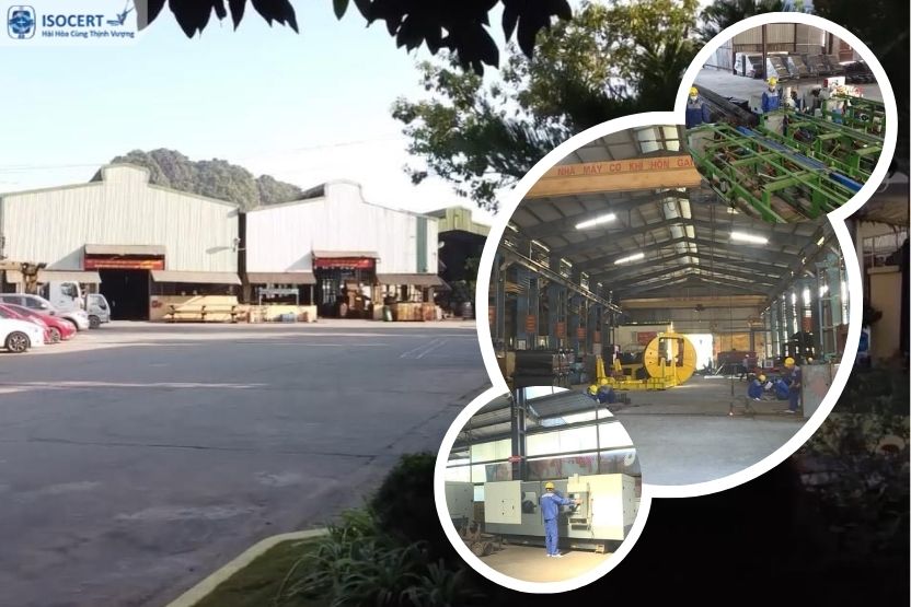 ISOCERT Đánh giá ISO 9001:2015 tại Công ty CP Cơ khí Hòn Gai - Vinacomin