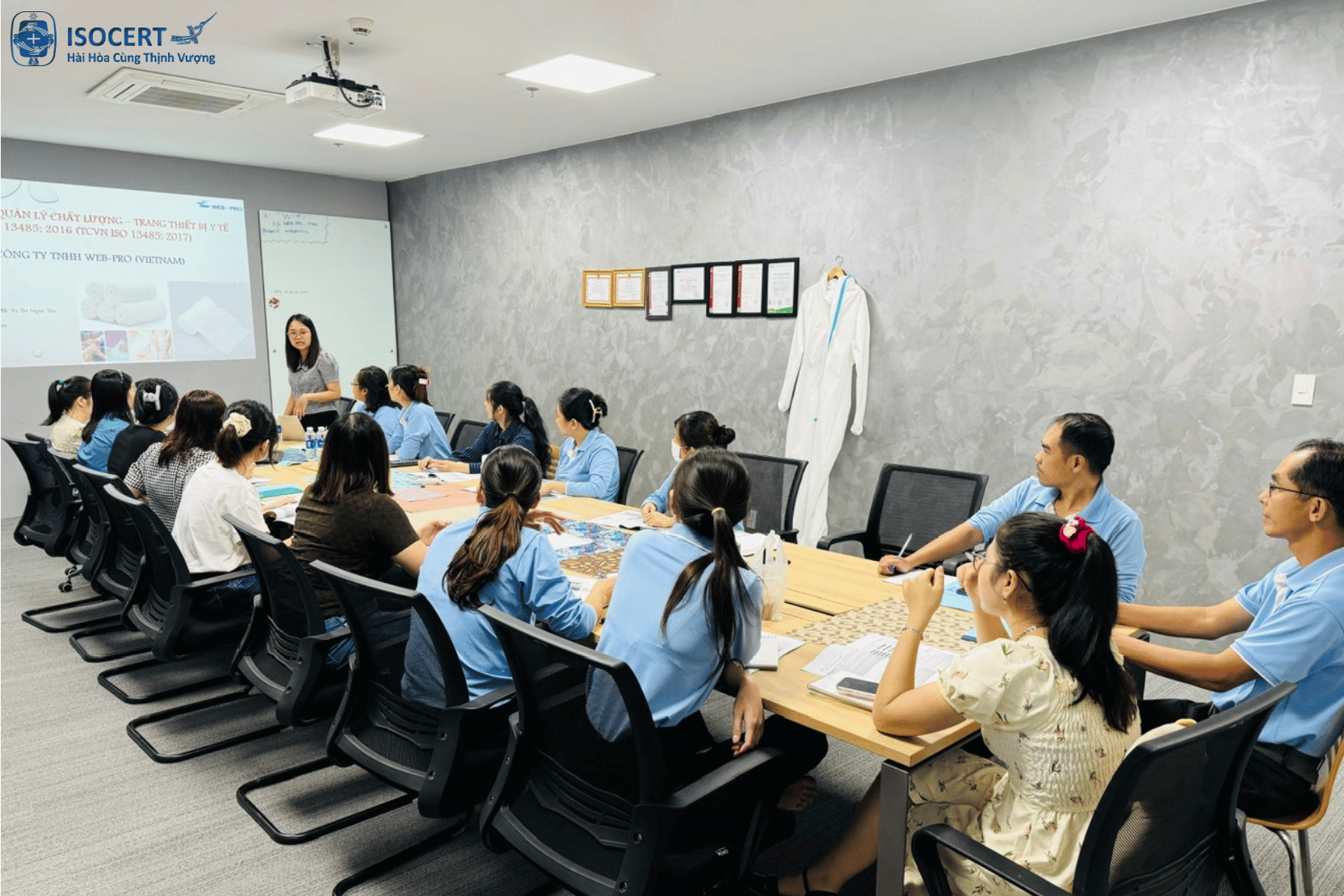 Đào Tạo Nhận Thức Chung ISO 13485 Tại Công Ty TNHH Web-Pro (Vietnam)