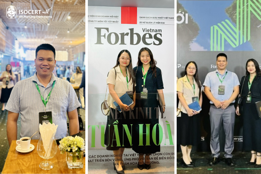 ISOCERT tại sự kiện khai mạc Hội nghị phát triển bền vững Forbes 2024 Việt Nam