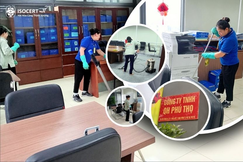 ISOCERT đánh giá ISO 9001 tại công ty TNHH QH Phú Thọ