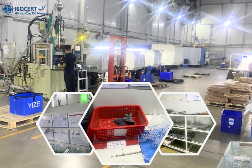 ISOCERT đánh giá ISO 9001 Công ty TNHH Chế Tạo Ngũ Kim Nhựa Sơn Cốc Việt Nam