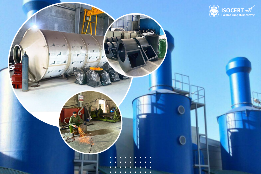 ISOCERT đánh giá ISO 9001 Công ty Khoa học Kỹ thuật Môi trường Đông Nam Á