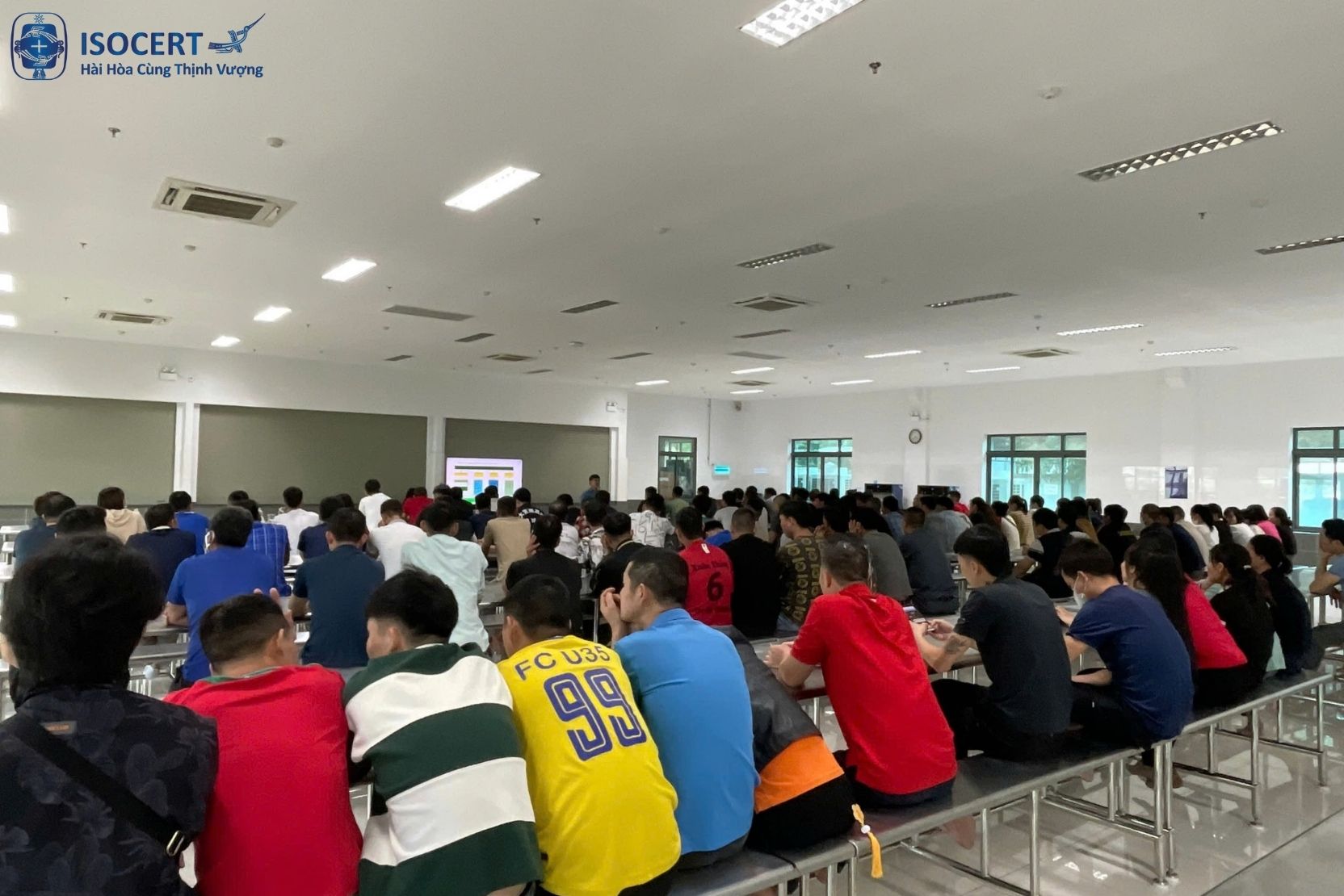 Buổi đào tạo ISO 22000 với sự tham gia đông đảo của cán bộ nhân viên Công ty C.P. Việt Nam - Chi nhánh NM3