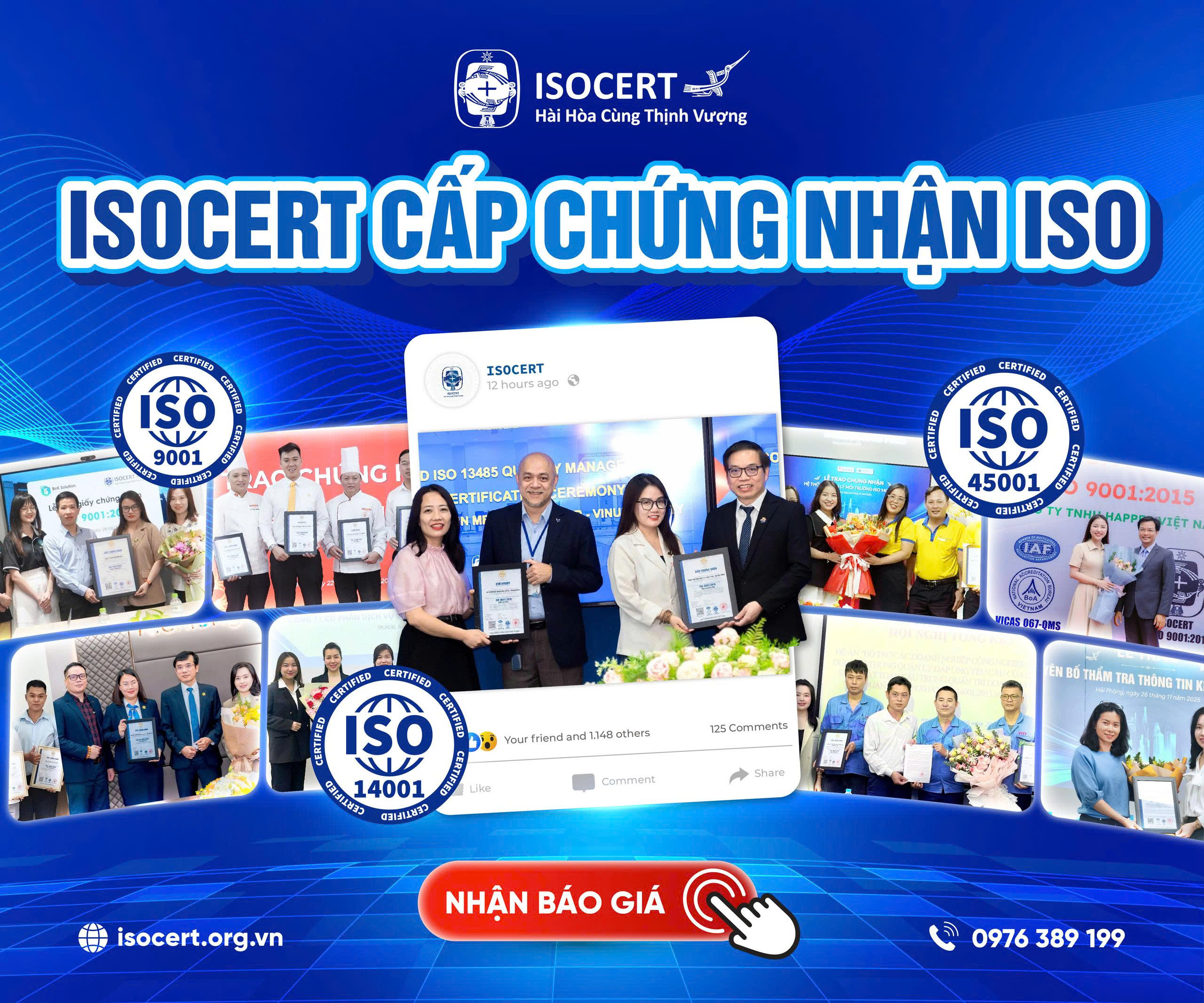 Cấp giấy chứng nhận ISO 9001:2015