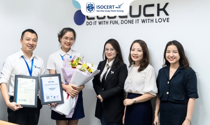 Chúc mừng CodLuck thành công đạt đồng thời Chứng nhận ISO 9001 và ISO/IEC 27001. Với 02 chứng nhận này, CodLuck tự tin chứng minh với khách hàng về chất lượng sản phẩm và bảo mật thông tin