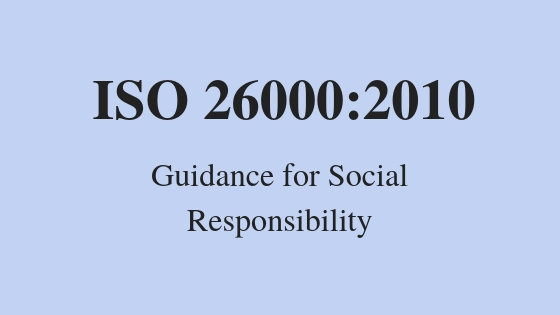 ISO 26000:2010 - Hướng dẫn về Trách nhiệm xã hội